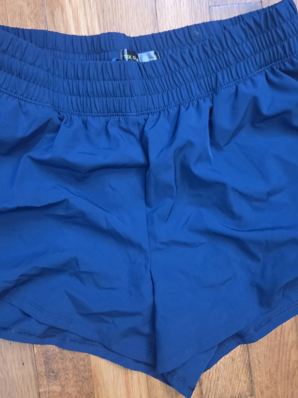 Athletic Women's Running Shorts — Blue